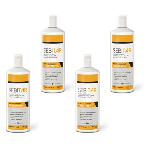 Ego Sebitar Scalp Cleansing Treatment 250mL Pack of 4