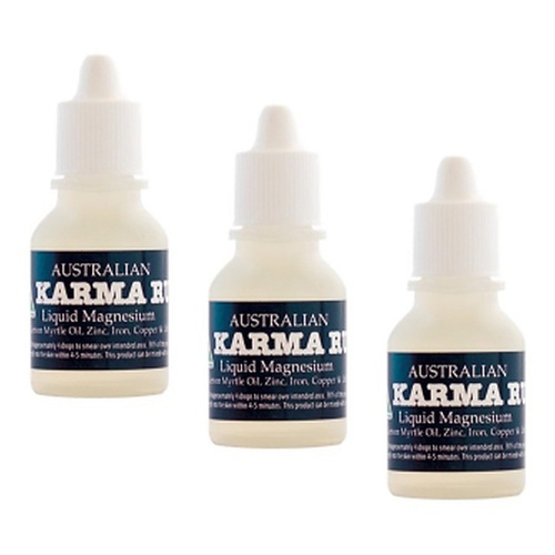 Karma Rub Liquid Magnesium 15mL Pack of 3