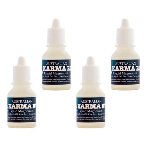 Karma Rub Liquid Magnesium 15mL Pack of 4