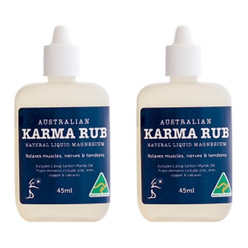 Karma Rub Liquid Magnesium 45mL Pack of 2