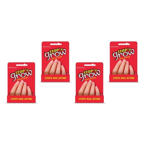 Stop and Grow Biting Deter 7mL Pack of 4