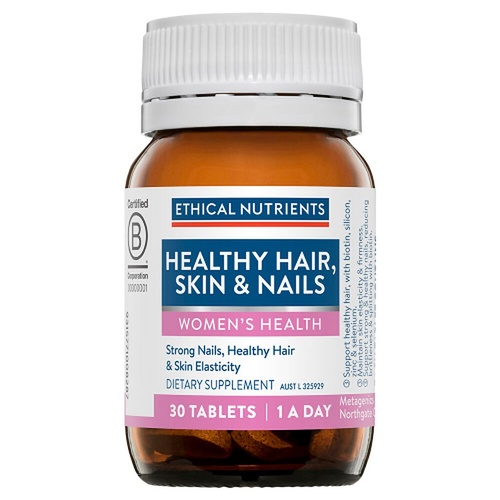 Ethical Nutrients Healthy Hair, Skin & Nails Biotin 30 Tablets