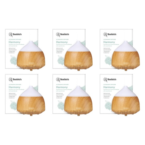 Bosisto's Ultrasonic Harmony Diffuser Pack of 6