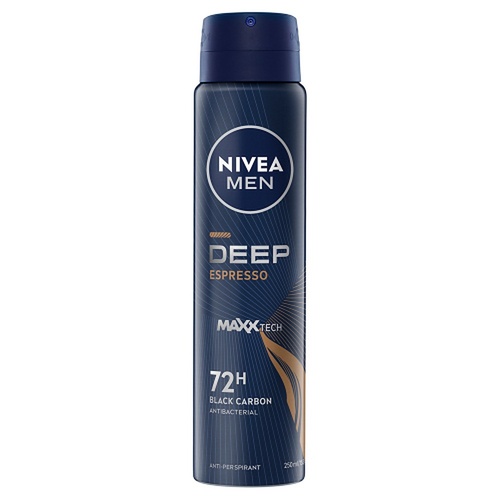 Nivea Men Deep Espresso 72H Anti-Perspirant 250mL x 6