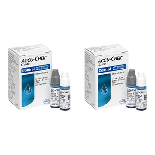 Accu-Chek Guide Control Solution 2 Pack Bundle of 2