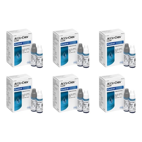 Accu-Chek Guide Control Solution 2 Pack Bundle of 6