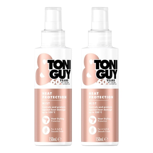 Toni & Guy Hair Heat Protection Mist 150mL Pack of 2