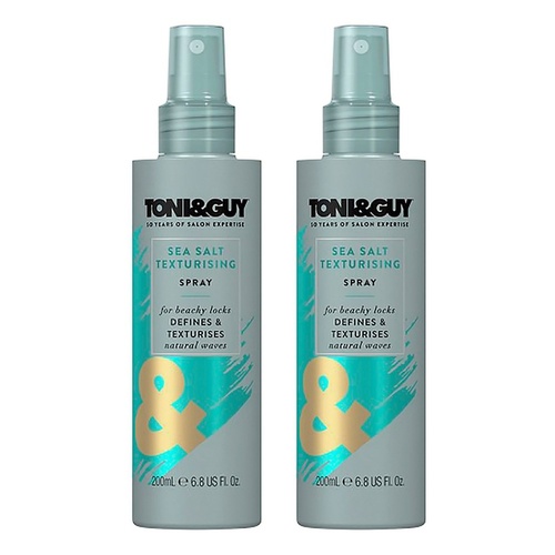 Toni & Guy Sea Salt Texturising Spray 200mL Pack of 2