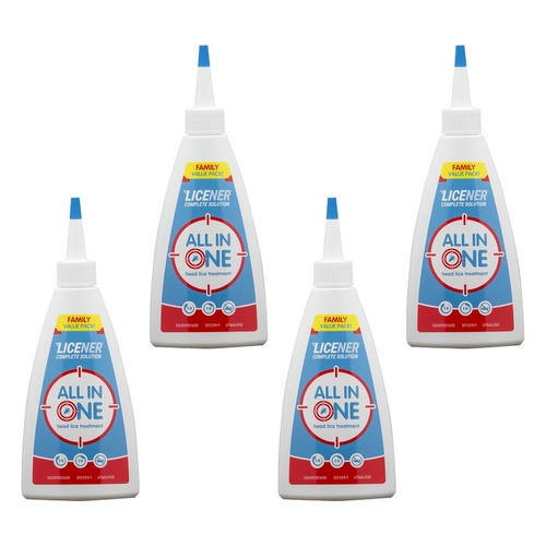 Licener Single Headlice Treatment 200mL Pack of 4