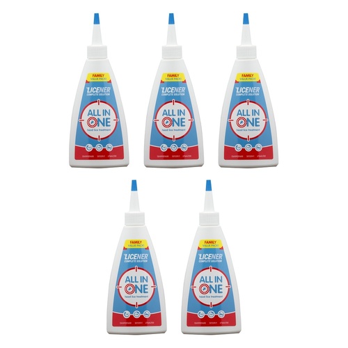 Licener Single Headlice Treatment 200mL Pack of 5