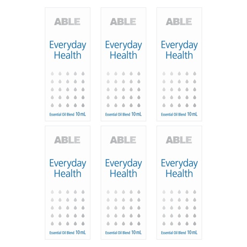 Able Oil Blend Everyday Health 10mL Pack of 6