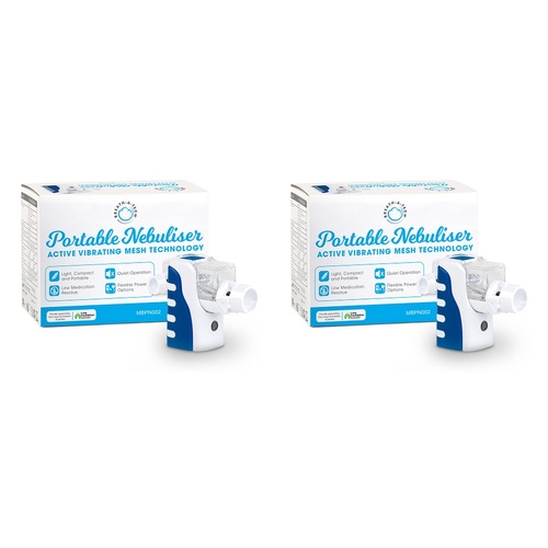 Breath-A-Tech Portable Nebuliser Pack of 2