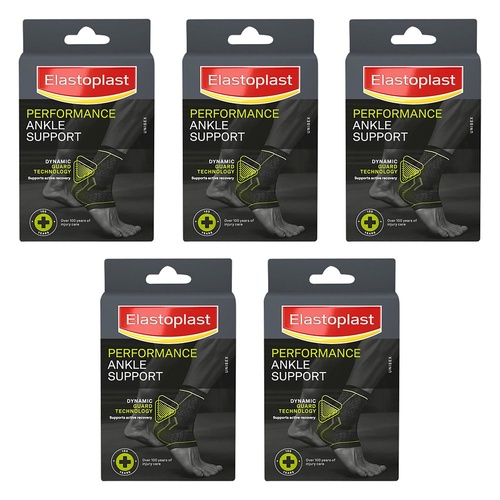 Elastoplast Advanced Ankle Support Medium Pack of 5