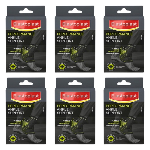 Elastoplast Advanced Ankle Support Medium Pack of 6