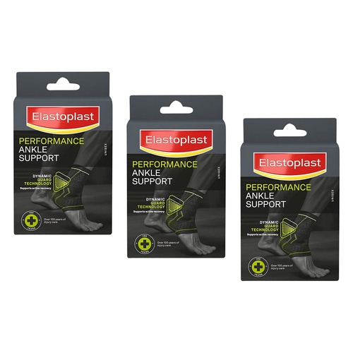 Elastoplast Advanced Ankle Support Large Pack of 3