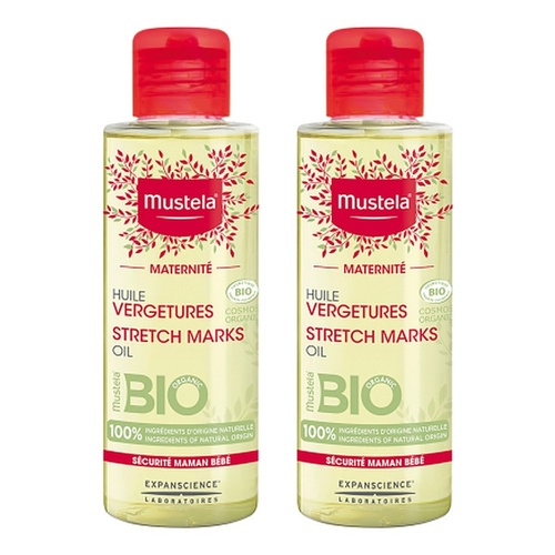 Mustela Maternity Stretch Marks Oil 105mL Pack of 2