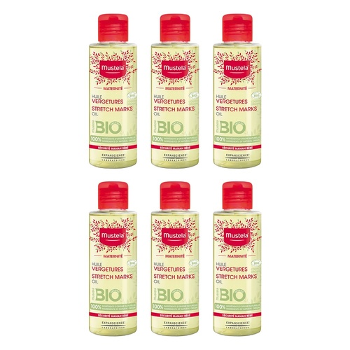 Mustela Maternity Stretch Marks Oil 105mL Pack of 6