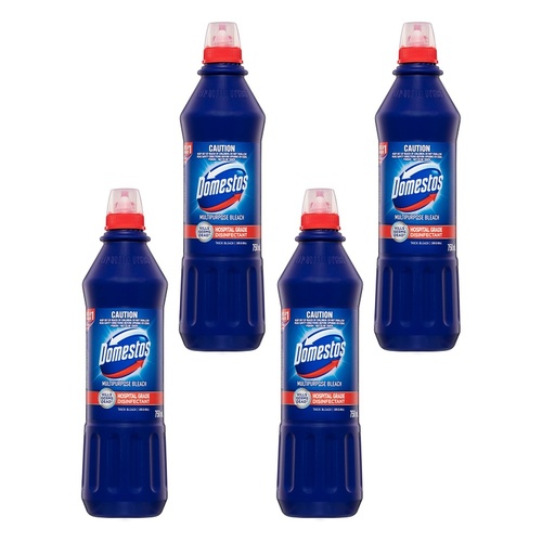 Domestos Multipurpose Bleach Original 750mL x 6 Bundle of 4