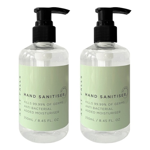 As It Falls Antibacterial Hand Sanitiser 250mL x 24 Bundle of 2