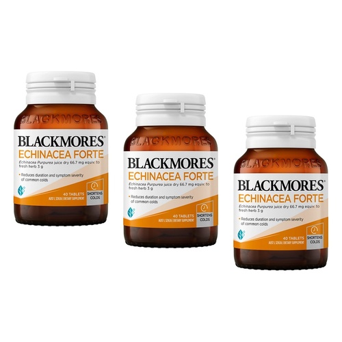 Blackmores Echinacea Forte 40 Tablets Pack of 3