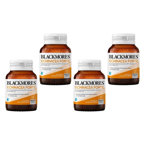 Blackmores Echinacea Forte 40 Tablets Pack of 4
