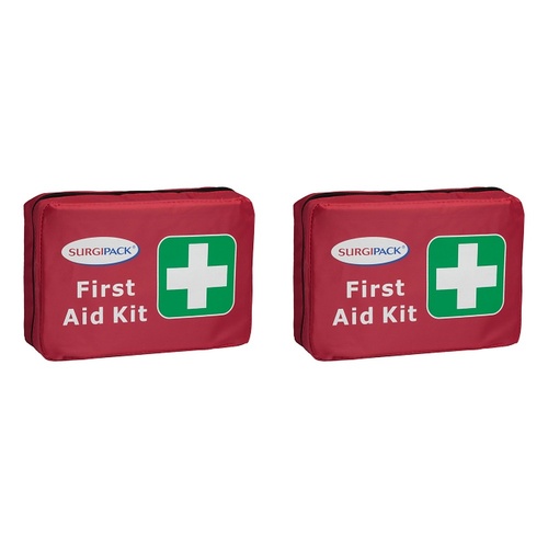 SurgiPack First Aid Kit Home & Office Pack of 2