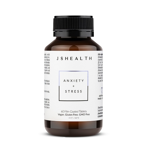 JSHealth Anxiety + Stress Relief 60 Tablets