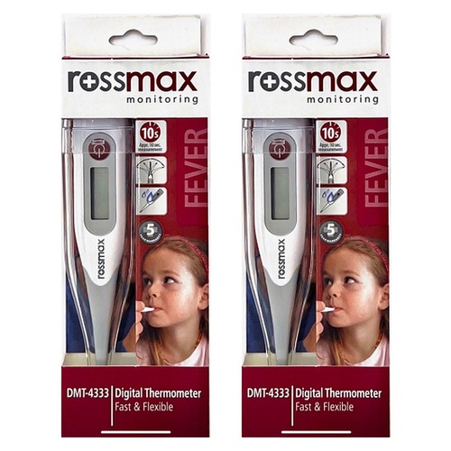 Rossmax Flexible Tip Thermometer Pack of 2