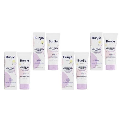 Bunjie Nip It in the Bub Nappy & Barrier Cream 90g Pack of 4