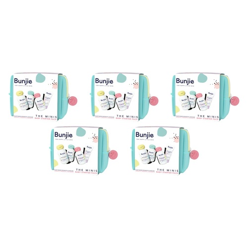 Bunjie The Minis Baby Starter Pack 5 Piece Bundle of 5