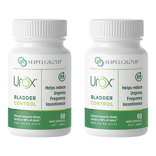 Urox Bladder Control 60 Capsules Pack of 2