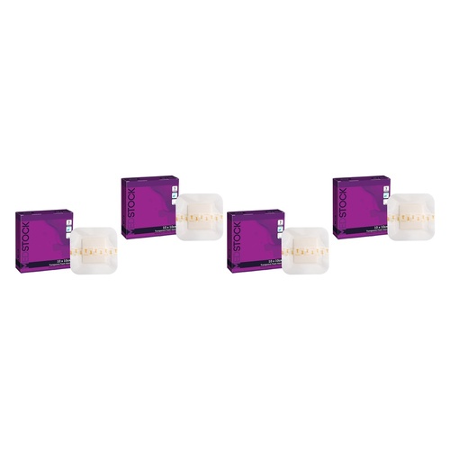 Medstock Transparent Foam Island Dressing 10cm x 10cm 10 Pack Bundle of 4