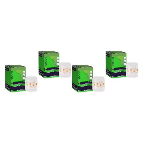 Medstock Transparent Island Dressing 4cm x 5cm 100 Pack Bundle of 4