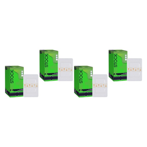 Medstock Transparent Island Dressing 7cm x 10cm 100 Pack Bundle of 4