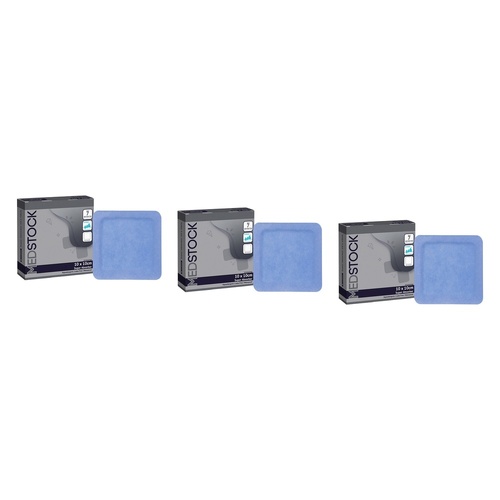 Medstock Super Absorbent Dressing 10cm x 10cm 10 Pack Bundle of 3