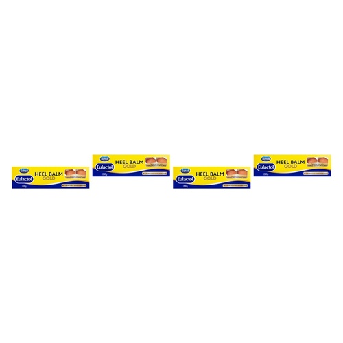 Scholl Eulactol Heel Balm Gold 200g Pack of 4