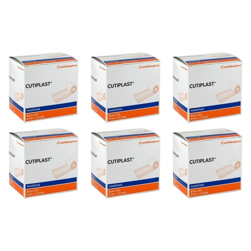 Cutiplast Wound Dressing Roll 8cm x 5m Pack of 6