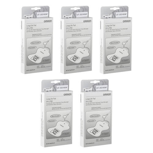 Omron Long Life Replacement Pads Pack of 5