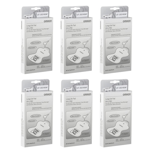 Omron Long Life Replacement Pads Pack of 6