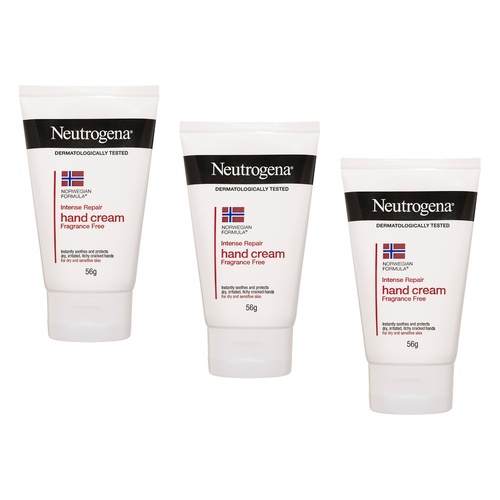 Neutrogena® Norwegian Formula Fragrance Free Hand Cream 56g Pack of 3