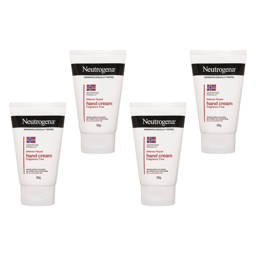 Neutrogena® Norwegian Formula Fragrance Free Hand Cream 56g Pack of 4