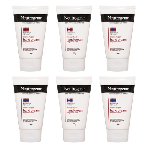 Neutrogena® Norwegian Formula Fragrance Free Hand Cream 56g Pack of 6
