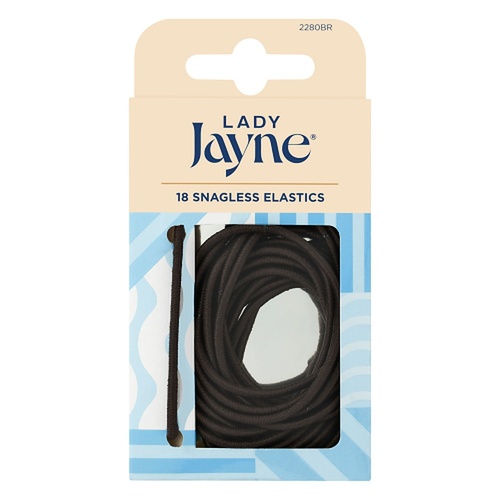 Lady Jayne Brown Snagless Elastics
