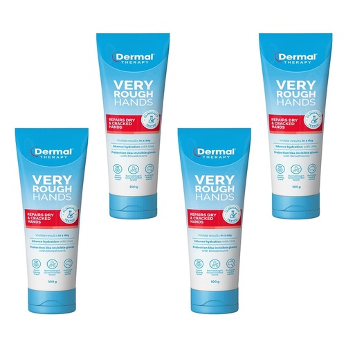 Dermal Therapy Very Rough Hand Balm 100g Pack of 4