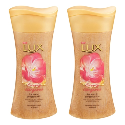 Lux Body Wash Evenly Gorgeous 400mL Pack of 2