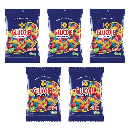 Glucojels Jelly Beans 1kg x 6 Bundle of 5
