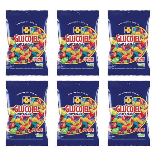 Glucojels Jelly Beans 1kg x 6 Bundle of 6