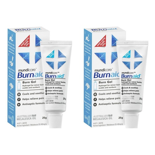 Burnaid Burn Gel 25g Pack of 2