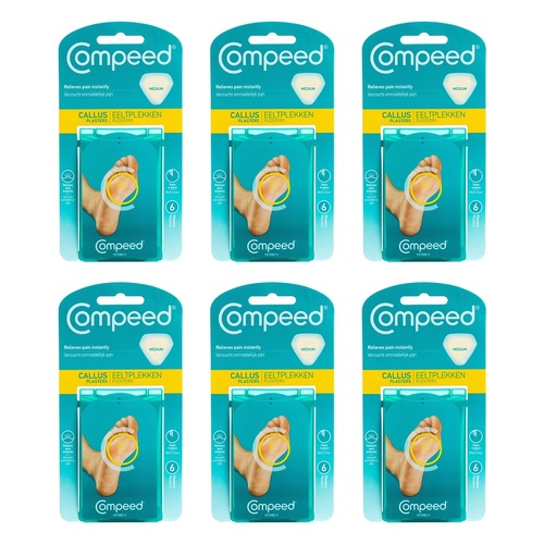 Compeed Callus Plasters 6 Pack x 6 Bundle of 6