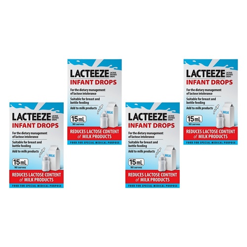 Lacteeze Infant Drops 15mL Pack of 4